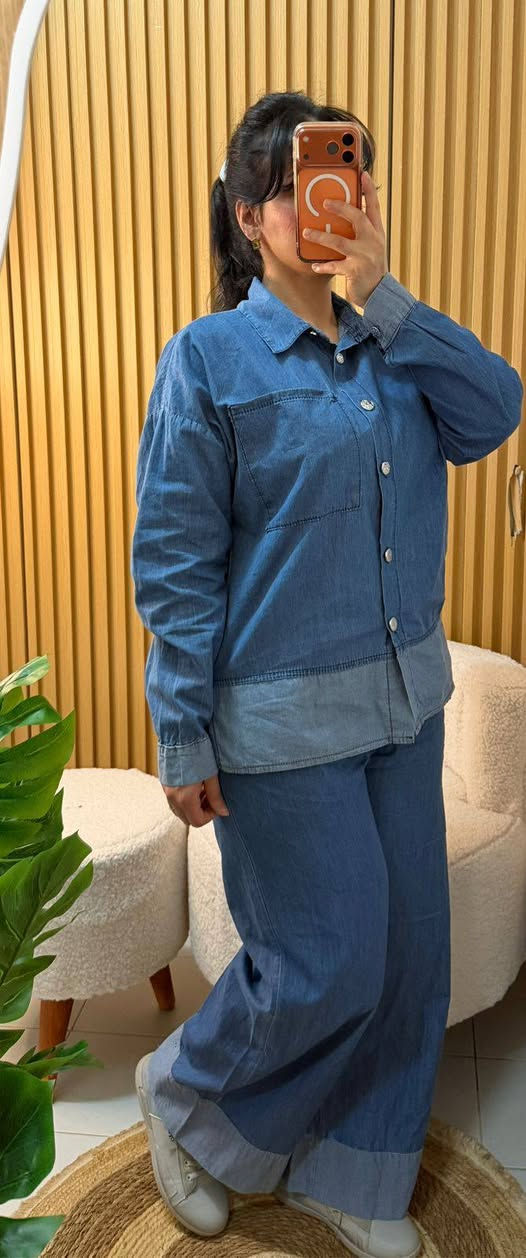 سوت جينز 💙
خامه تركي درجه أولى كوالتي عالي
قياس 38_40_42_44

متوفر بلونين
جينز فاتح🩵
جينز طوخ 💙

للحجز والاستفسار يرجى مراسله الصفحه
رقم هاتف واتساب ***********
توصيل بسماية 1000
بغداد 5000
محافضات 6000
يوجد دفع عن طريق الماستر كارد ✅💵
