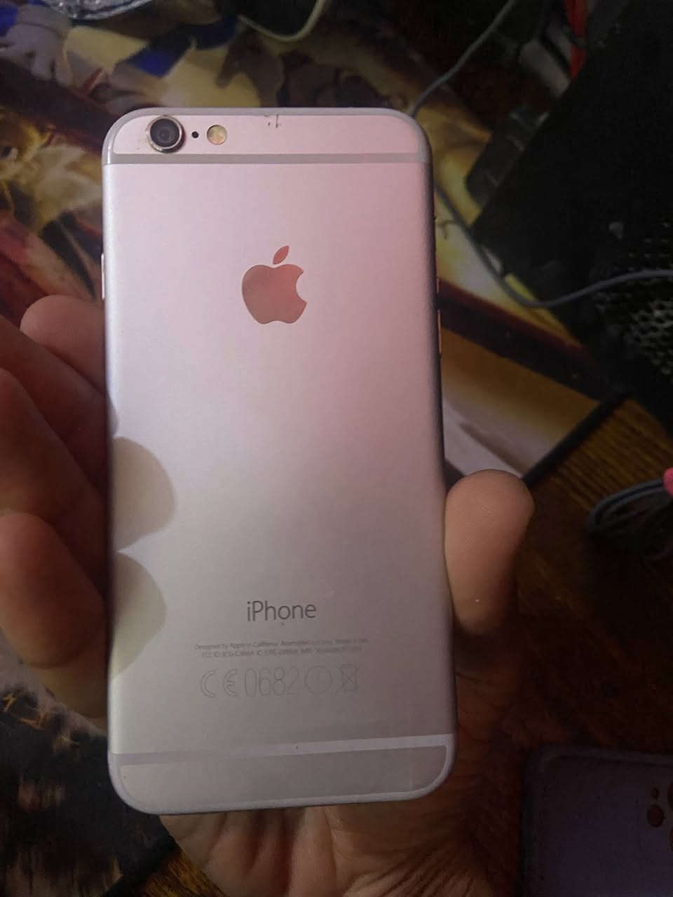 السلام عليكم 

ايفون 6 جهاز نضيف ذاكرة 128 شريحة شغالا كامرات شغالا البطارية 68 اطول بالشحن بي فطر بالشاشه وبي شويه صفار يم الفطر  بس ابد ما ضار الشاشة ولا المس الدكمة مالت الهوم شغالا بس دوستهه خفيفه بس هاي باقي الجهاز فول شغل

السعر 20 

توصيل متوفر


**إذا كنت صاحب هذا الإعلان وتريد حذفه لأي سبب، رجاءا أرسل رسالة إلى الدعم الفني**