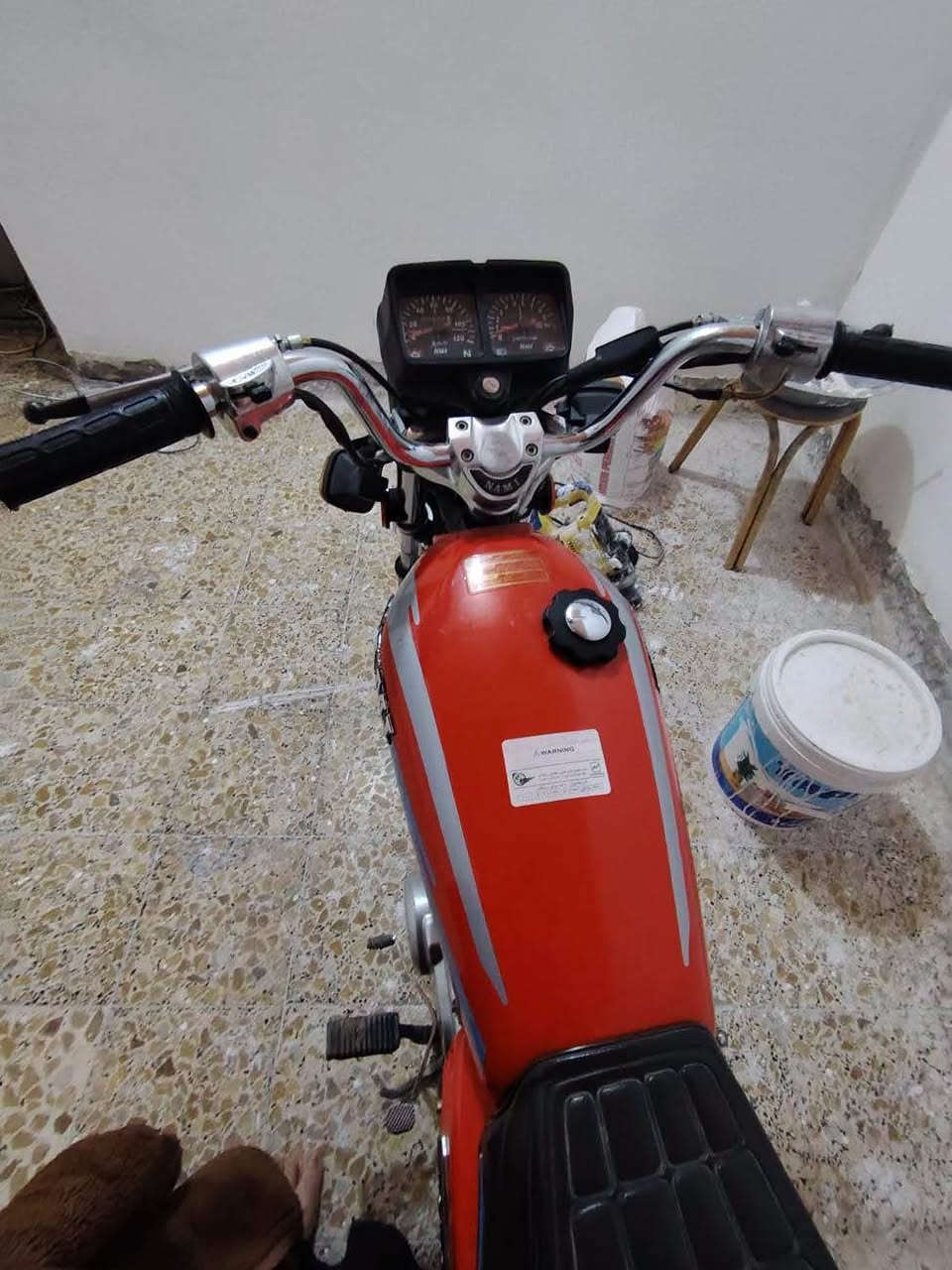 دراجه نامه للبيع موديل 2014 تعميره بلاديه اوراق وكليه سيد خلدون دراجه مكفوله كفاله عامه متواجد ع لفيس وهذا رقمي *********** عمارة, ميسان
