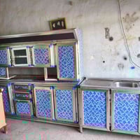 كاونتر مترين ونص مع سنك متر ونص سعره 300 نهايته 07712475107