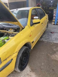 سمند البيع موديل 2009 رقم نكليزي هيئه وغرمه صفر  صدري درام شفت جديد كه...