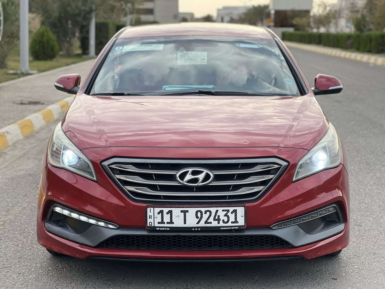 سلام عليكم للبيع بسعر مناسب جداً  سوناتا موديل 2017 سبورت كير/محرك/صدر/تايرات/كهربائيات/كلهن شرط سياره حلوه وجاهزه ومال جناي تبريد ثلج❄️ تدفئه🔥 سياره ماناقصها كلشي حيل حلوه جديده بمعنى الكلمه السياره رقم بغداد دولي سنويه 2030 وهزه جديده شرط التحويل والغرامات…
…ملاحضه السياره بيها صبغ 3 قطع 
مكان السياره صلاح الدين تكريت السعر 109 وبيها مجال للأستفسار اسيا ***********
