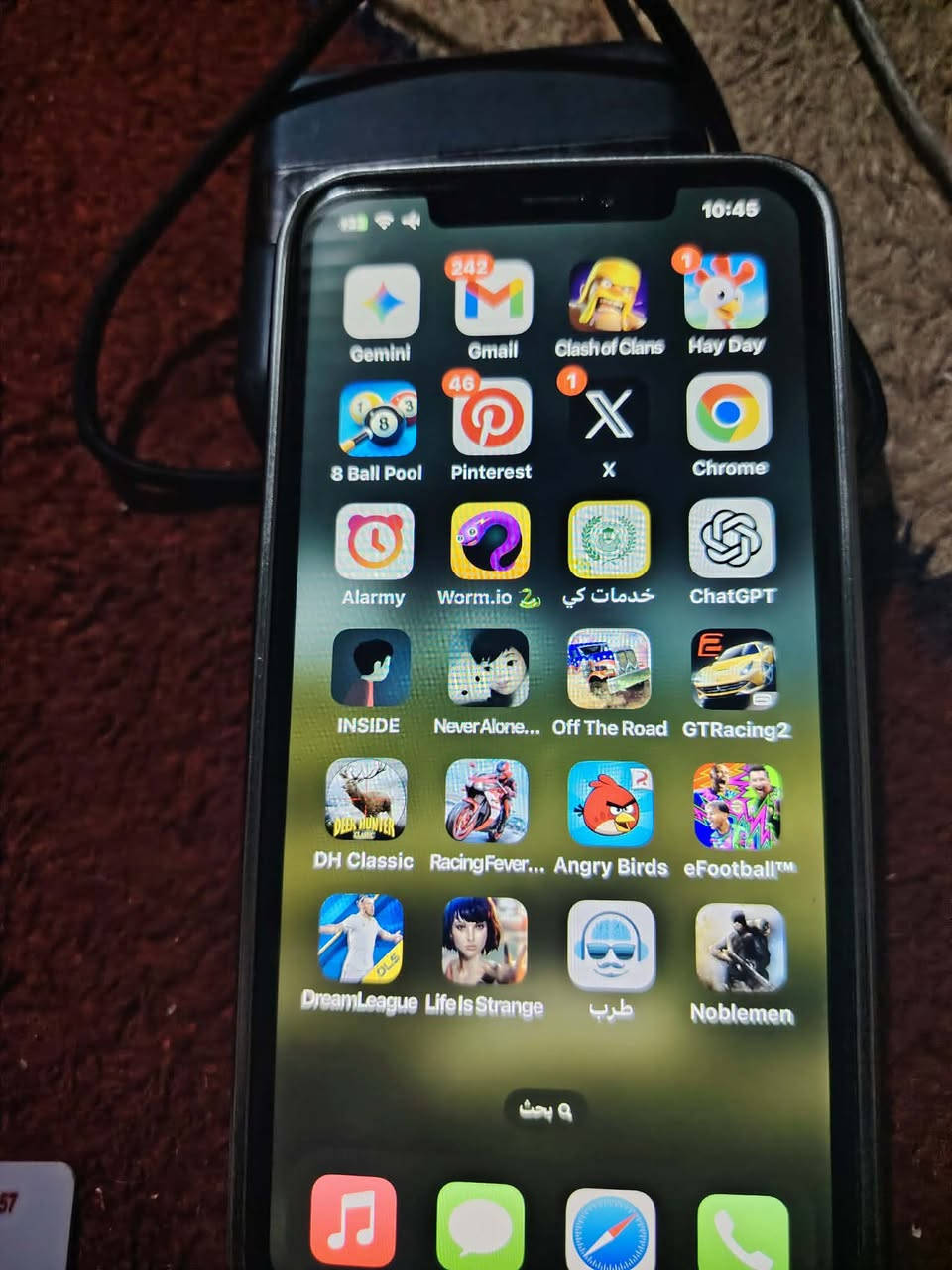 السلام عليكم آيفون إكس ماكس ذاكرة 256مبدل بطارية مراوس أو بيع فيس ايدي شغال بس بي خلل مرات ميشحن بس مايثر جاي استخدمه مايصرف شحن ابد الظهر مفطور السعر 175الف وبي مجال راسلني على الماسنجر


**إذا كنت صاحب هذا الإعلان وتريد حذفه لأي سبب، رجاءا أرسل رسالة إلى الدعم الفني**