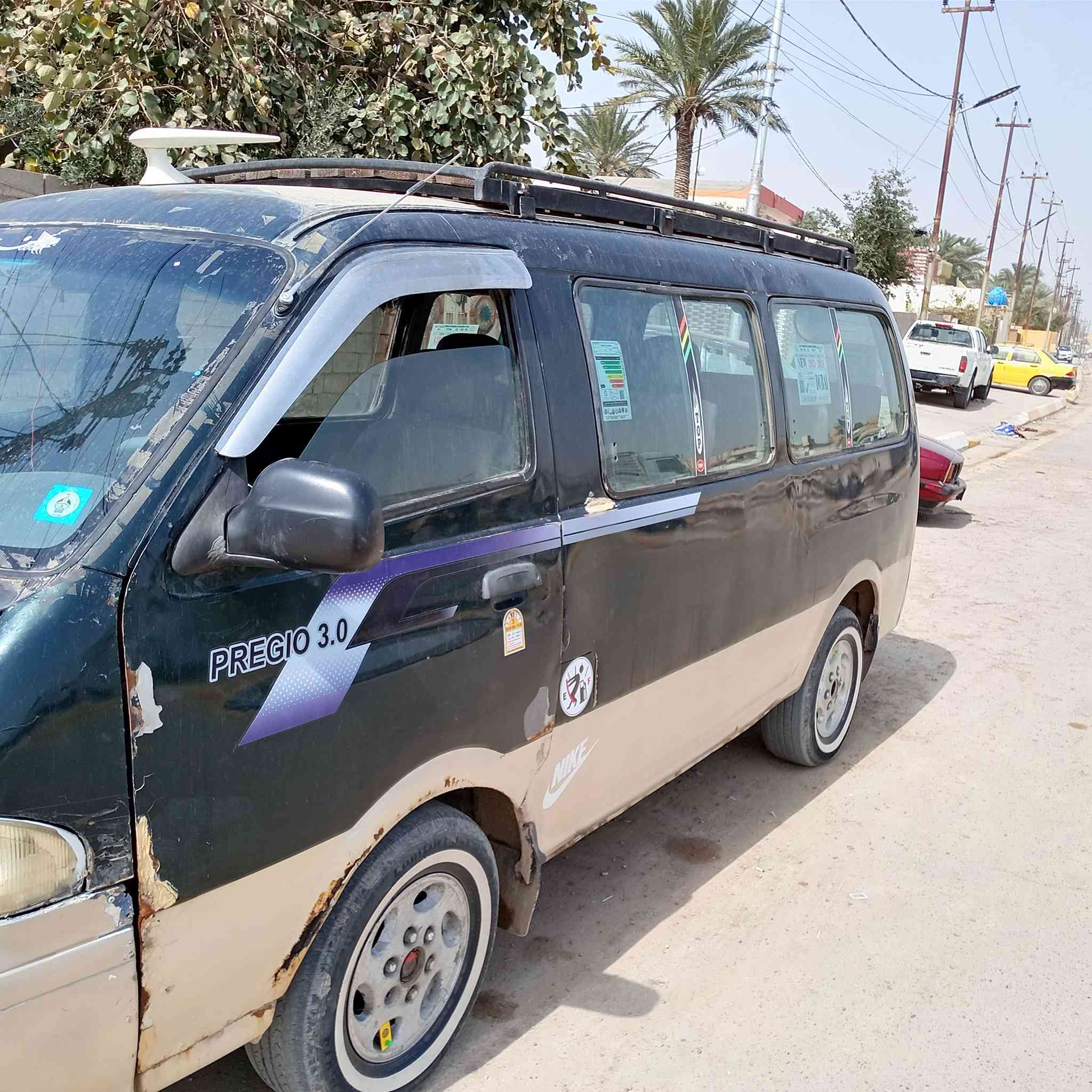 بريجو موديل سبعه وتسعين رقم بغداد سنويه الثمانية وعشرين مكان ديالى حي المعلمين السعر خمسين وبيهه مجال شويه حك الجيه مكينه كير مكفولات بس الشاصي اليمن معمر ***********
