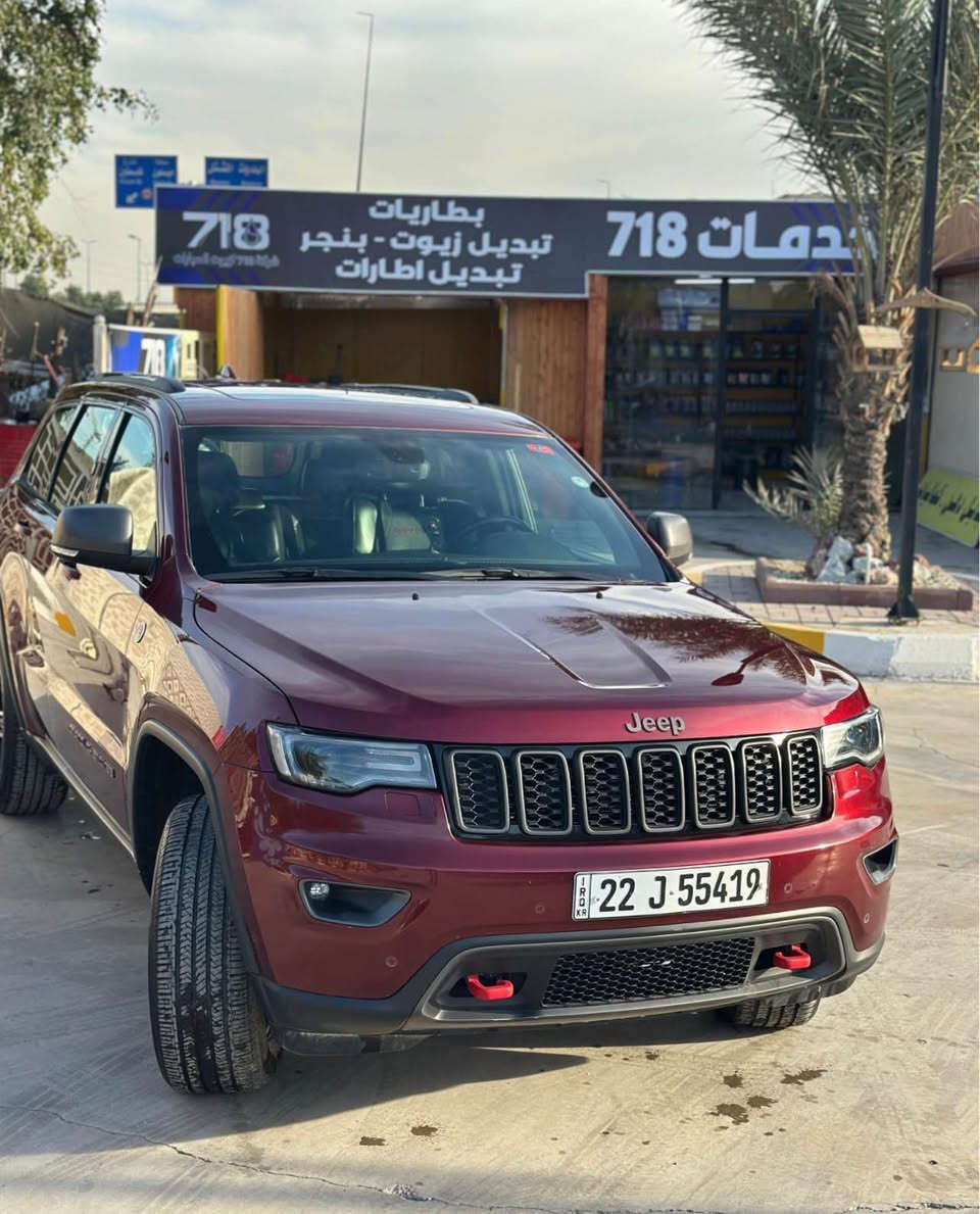 جيب - TRAILHAWK 
‏‎موديل:2019
‏‎المكينة:3.6 6 سلندر
‏‎العداد:75 ميل
السياره خليجي وكاله هالم 
السياره مكفوله من الصبغ
‏‎اللوحة: اربيل تحويل مباشر 
آلفئة: TRAILHAWK 4X4
—————————
جكات للتحكم بارتفاع السياره 
دفع رباعي 4×4 
نظام التوقف الآلي (اوتوبريك) 
زنون الايت مع الكشاف 
لايت LED
نقطة عمياء 
بصمة
تشغيل عن بعد
مقاعد من الجلد وكنتاره
تدفئة مقاعد 
تبريد مقاعد
تدفئة ستيرن 
المقاعد كهربائية وخزن وضعيات
نضام خرائط  GPS
حساسات خلفية
حساس امامي 
زراك على لايت
كاميرا خلفية 
المرايا الجانبية قابلة للطي كهربائيا 
تدفئة مقاعد خلفية
دمام خلفي 
صندوق كهرباء
كشنات ترايل هوك
ستيرن كهرباء
وباقي مواصفات ترايل هوك معروفه 
للاستفسار الاتصال *********** بغداد, العراق
