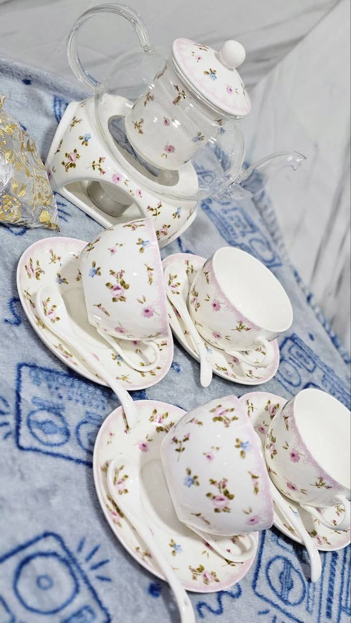 ⁨ سيت فنتجVintage ✨
متكون من 4اكواب مع الصحن مع الملاعق
 مع قوري بايركس حراري مع مهدارة مع
 شمع المهدارة


**إذا كنت صاحب هذا الإعلان وتريد حذفه لأي سبب، رجاءا أرسل رسالة إلى الدعم الفني**