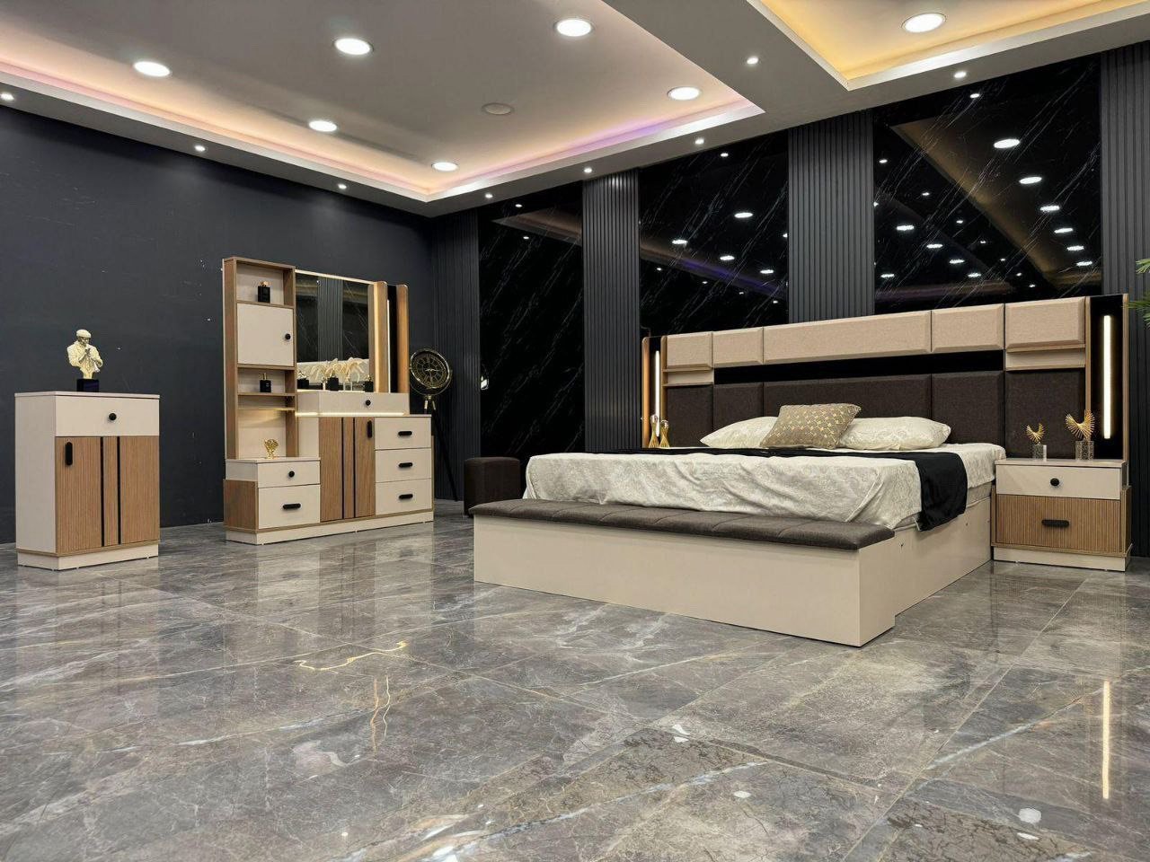 🛏️ تم وصول غرفة أغصان أبواب – 5 قطع
💯 معمل أصلي – درجة أولى – نفس الصورة بالضبط

✅ سكك ثلاث مراحل
✅ نرمايد هايدروليك

🎁 مع هدية لحاف مجاني

💰 السعر: 560  ألف 

🚛 توصيل بغداد مجاناً
📍 أطراف بغداد: 20 ألف
📍 المحافظات: 75 ألف

📞 للحجز والاستفسار، سارع بالاتصال – الكمية محدودة!
نسأطرا🔥 عرض خاص – موديل جيهان المودرن 🔥
🛏️10 قطع – كنتور ملحق 335 سم – شغل درجة أولى – معمل أصلي

✅ ضهر بلوك
✅ برغي وچوي حديد
✅ سرير مخزن
✅ تشطيب أنيق ومتين
✅ جودة عالية وتفاصيل فخمة

🎁 مع هدية لحاف مجاني

💰 السعر: مليون و750