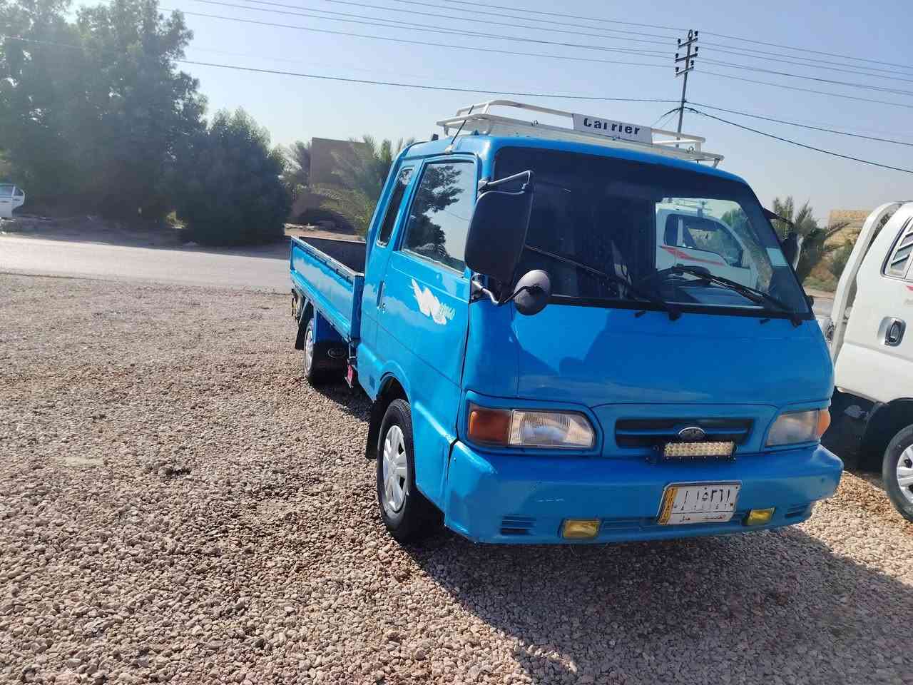 سلام عليكم... كيا حمل موديل 96 للبيع مكفوله كير مكينه اكسن رقم قادسيه رقم شاصي اشعار تخم تاير جديد السعر 58 وبيه مجال 
الاستفسار الاتصال ***********
