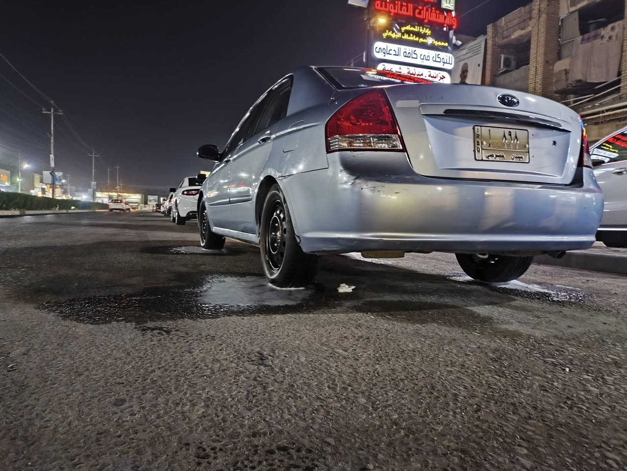 سلام عليكم لبيع سبكترا رقم ميسان موديل ٢٠٠٧ سنويه جديده مبدل بيه بابين نفس اللون بسمي بيه جراد السياره منضومه غاز بيه 
السعر ٧٥ وبيه مجال بسيط ***********
