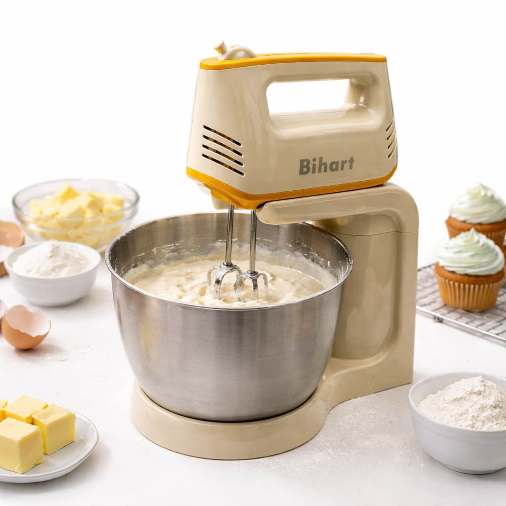 👨‍🍳 خلي مطبخك أسهل مع خفاقة Bihart المتطورة!
سواء كنتِ تبحثين عن الكيك المثالي أو العجين الهش، خفاقة Bihart هي المساعد الأول في المطبخ بفضل قوتها وتعدد استخداماتها.
🌟 أبرز المميزات:
• 2 في 1: تستخدم كخلاط يدوي للتحكم الحر، أو مع الوعاء المرفق لراحة أكبر.
• أداء جبار: 5 سرعات مختلفة لتناسب كل احتياجاتك (من خفق البيض إلى خلط العجين الثقيل).
• ملحقات متكاملة: * 2 مضرب معدني للكريمات والخفق.
• 2 خطاف معدني مخصص للعجين والبطاطس المهروسة.
• سهولة الاستخدام: زر مخصص لإخراج الملحقات بضغطة واحدة لتنظيف أسرع.
• جودة عالية: هيكل متين مع وعاء معدني مقاوم للصدأ.
⚙️ المواصفات الفنية:
• الطاقة: 200 واط (كفاءة عالية واستهلاك اقتصادي).
• الجهد: 220-240 فولت.
💰 السعر: 25 ألف دينار فقط!
🚚 خدمة التوصيل:
• بغداد: 3 آلاف دينار فقط.
• كافة المحافظات: 5 آلاف دينار فقط.
للحجز أو الاستفسار، راسلونا الآن على الخاص! 📩 بغداد, العراق


**إذا كنت صاحب هذا الإعلان وتريد حذفه لأي سبب، رجاءا أرسل رسالة إلى الدعم الفني**