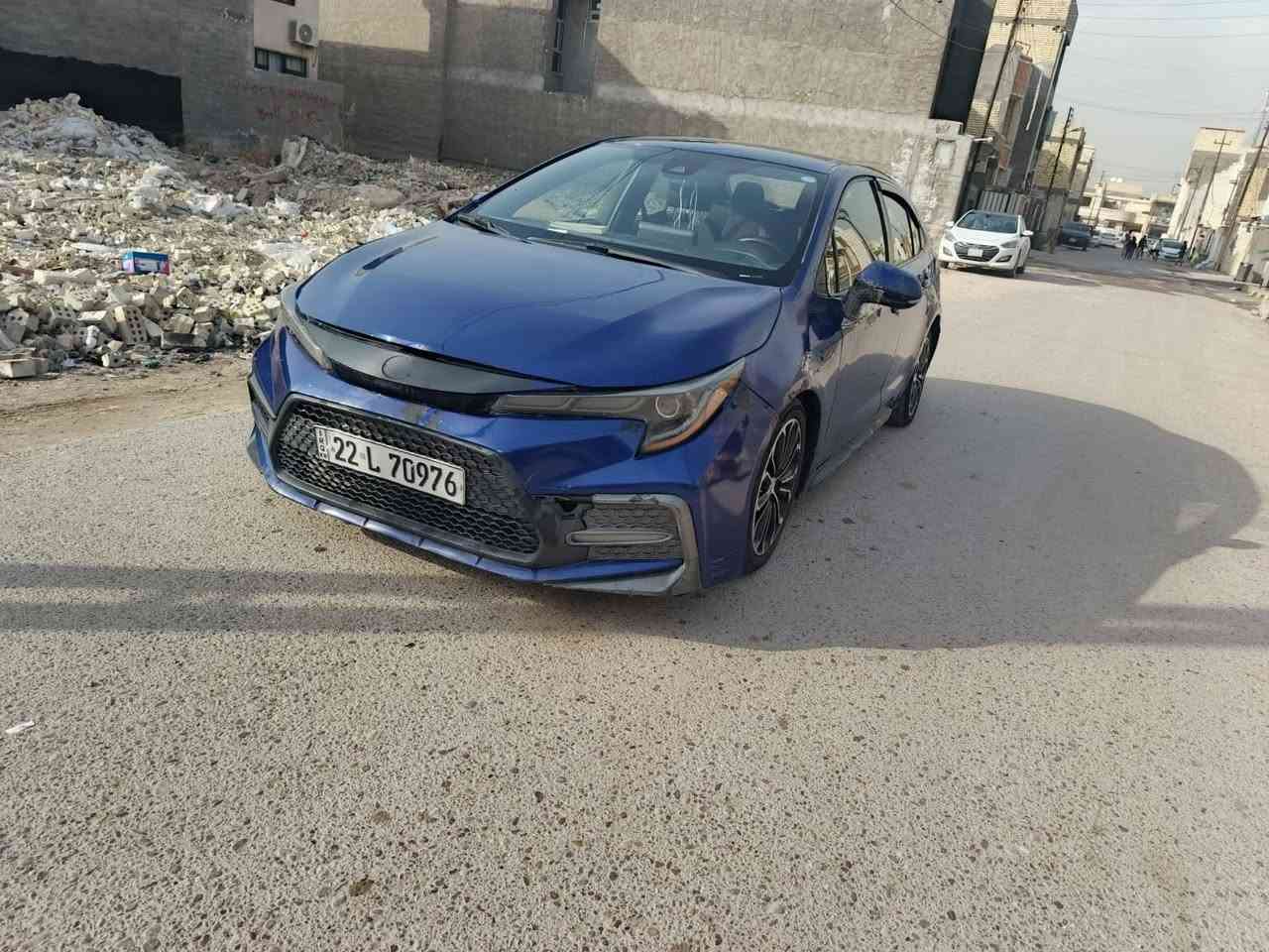 للبيع: تويوتا كورولا سبورت لون أزرق مميز
موديل [ 2022 ] محرك 2000 سي سي، ماشية 9000 كم/ميل. السيارة مكفولة محرك، كير، ومكينة وتبريد. بيها حادث بالجنطة وطخة بالبنيد (موضحة بالصور). مواصفات سبورت كاملة. السعر المطلوب 133 ورقة، وبيها مجال بسيط للجادين. المكان بغداد. للاتصال: 
[***********]
