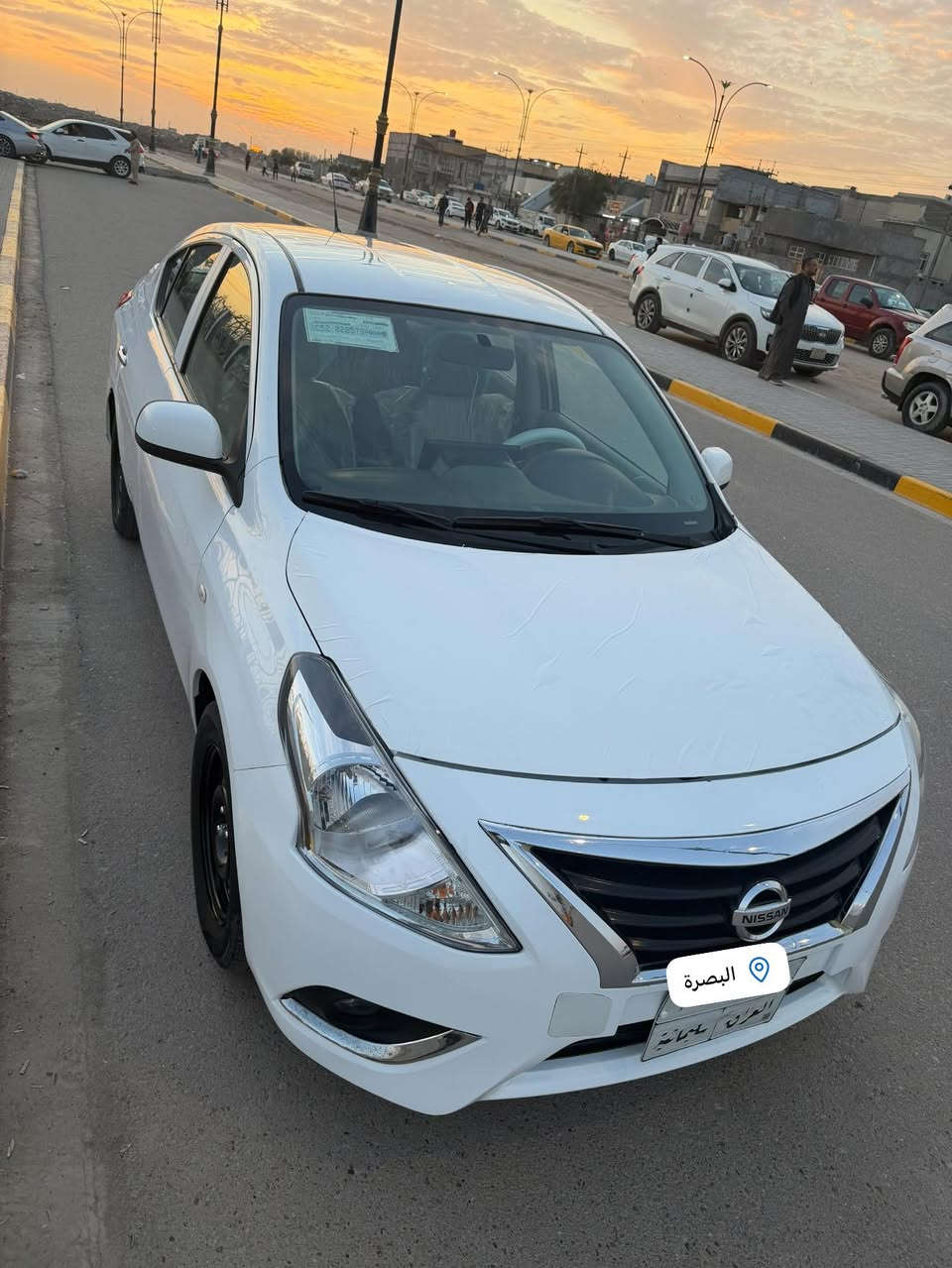 نيسان سني 2021 هندي ام لبليتة زركة
سيارة كفالة عامة. بس بارد اموضح بل منشور سونار
سيارة فول موصفات. تحكم ستيرن 
جام كهرباء 4 
تبريد خلفي 
شاشة و كامرة 
ماناقصة شي 
رقم شمالي تريد تحويل. او وكالة 
عنوان سيارة البصرة 
سعر 115 
***********
