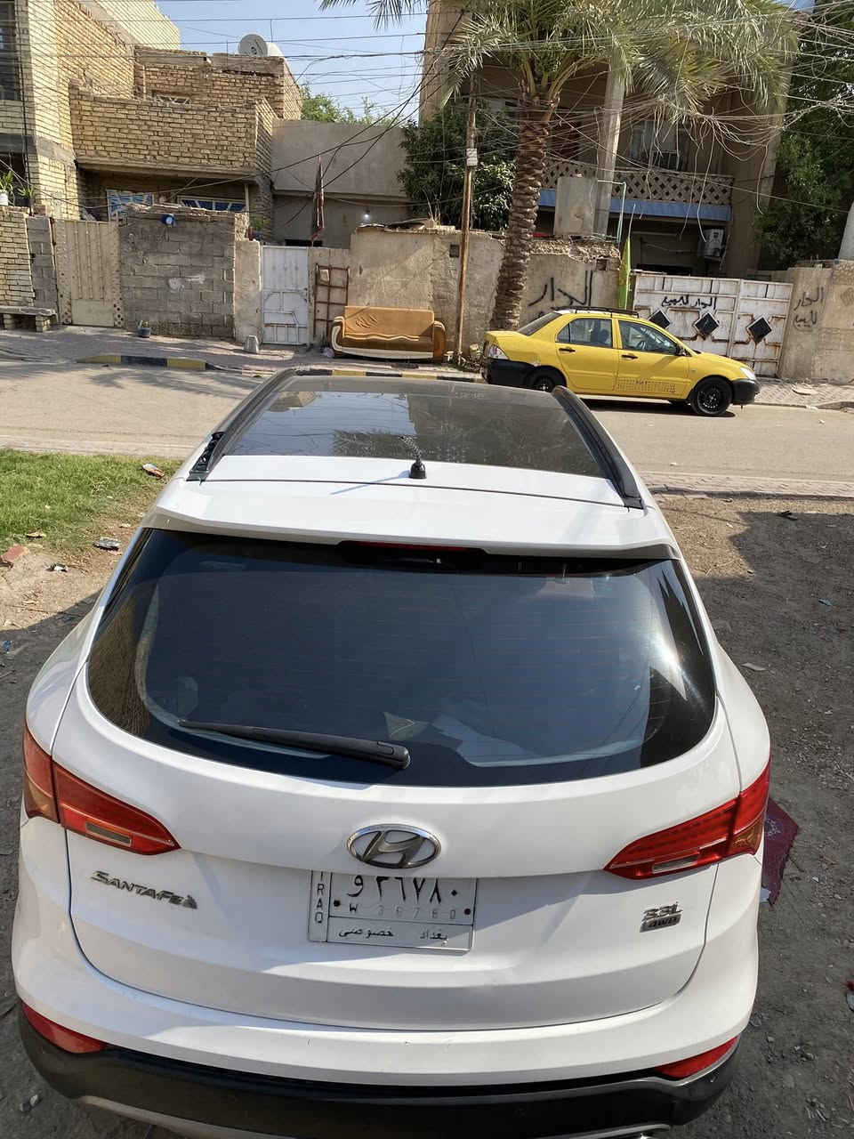 السلام عليكم 
سنتافي 2013 مكينة وكير خير من الله 
البيع السعر 160 وبيه مجال بسيط 
مكان بغداد الحسينية مال الرشدية 
رقمي *********** والشراي يخابر
