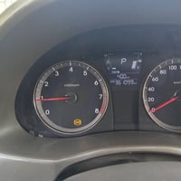 اكسنت 2011 كوري  بدون صبغ عدا شبر بارد بالهلال الخلف محرك 1600 بي بخار...