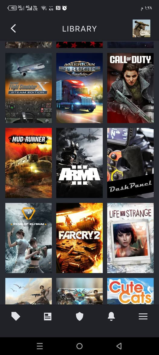 لعبة Euro Truck Simulator 2 مشتري كل الإضافات (DLC) + Red Dead Redemption 2 فيها ذهب كثير ولفل عالي
🎮 حساب ألعاب للبيع بسعر 30 دولار فقط
📌 الحساب يحتوي على الألعاب التالية:
Red Dead Redemption 2
Euro Truck Simulator 2
Sea of Thieves
Far Cry 4
Battlefield V
Squad
Arma 3
American Truck Simulator
City Car Driving
Spintires
MudRunner
Microsoft Flight Simulator X
Far Cry 2
Life Is Strange
ARK: Survival Evolved
Ring of Elysium
Just Cause 3
DiRT Rally
💰 السعر: 30 دولار فقط
🤝 البيع بوسيط لضمان حق الطرفين


**إذا كنت صاحب هذا الإعلان وتريد حذفه لأي سبب، رجاءا أرسل رسالة إلى الدعم الفني**