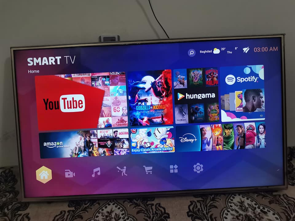 شاشة حجم ٥٠ سمارت بيها نت نوع جنرال بشرط بدون عيب الشراي يتصل *********** أربيل, العراق
