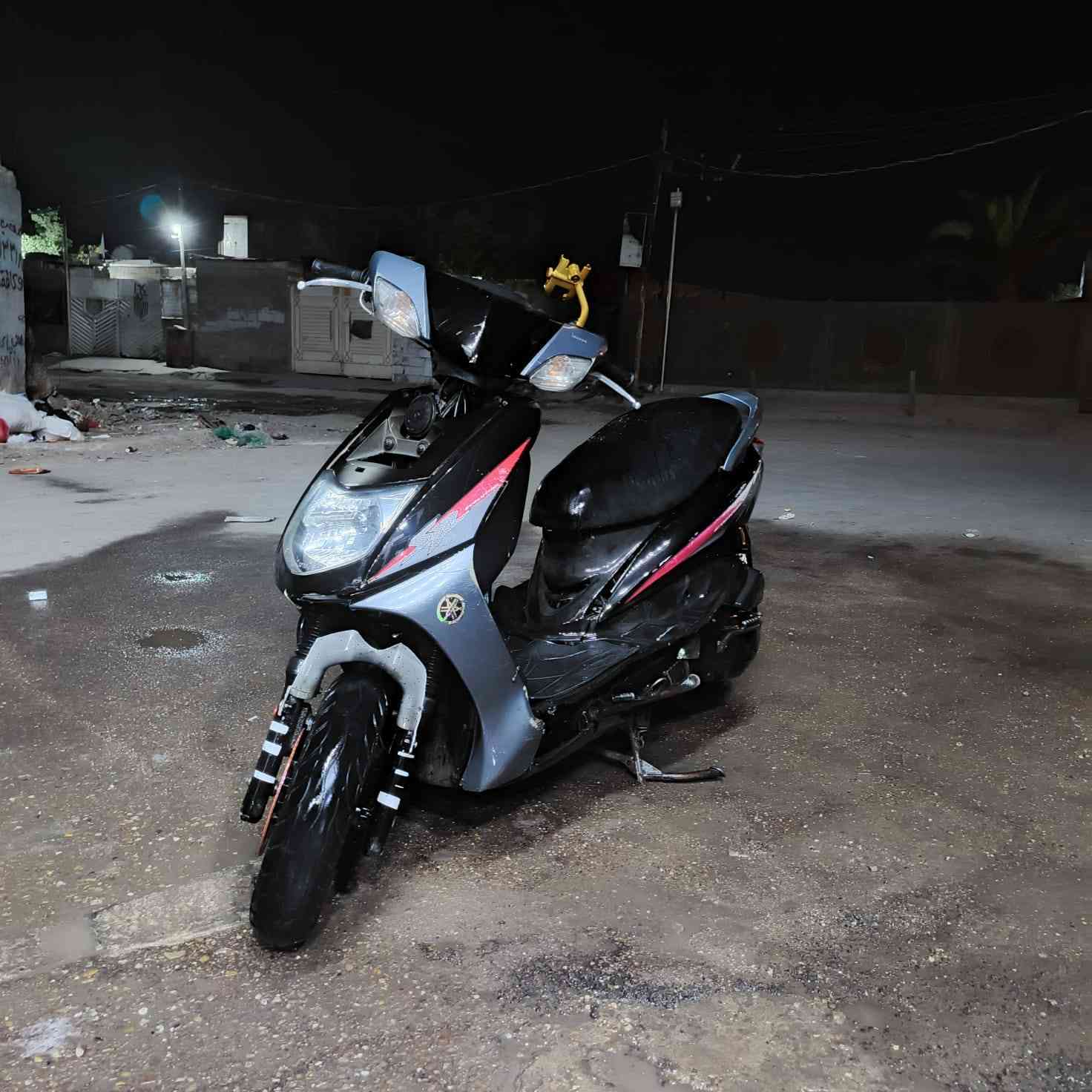 دراجه لبيع سكنس نثيه محرك كايم كهربائيات شغاله ابريك خلفي امامي شغالات  تايرات نضيفه دبلاات نضيفه سعر 150
عنوان بغداد حي الاعلام  رقم هاتف ***********
