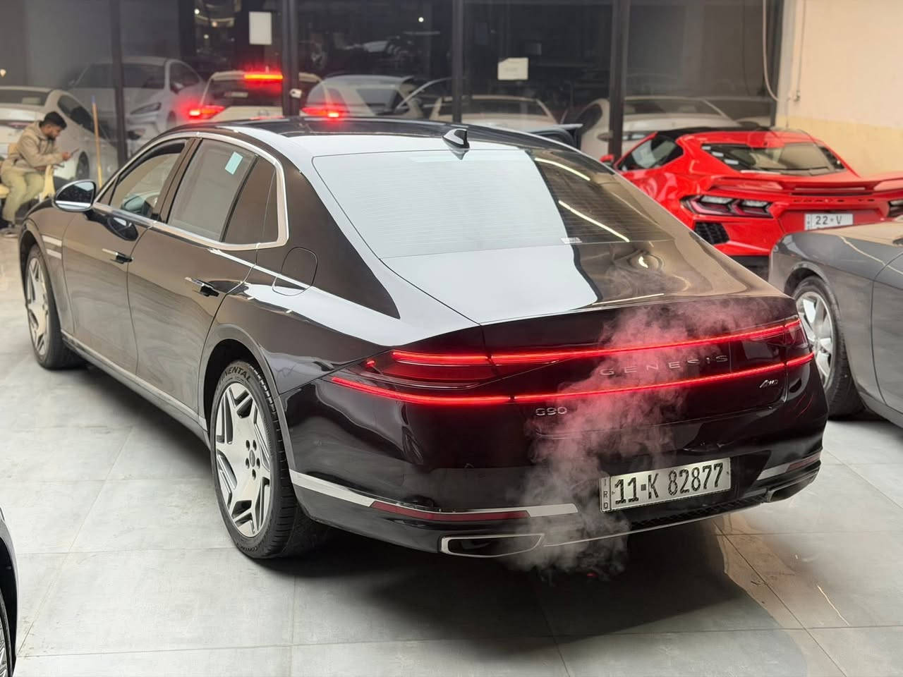 السلام عليكم جنزز موديل (2023)السياره مكفوله من كلشي فول مواصفات السعر(325)لااتصال(***********)
