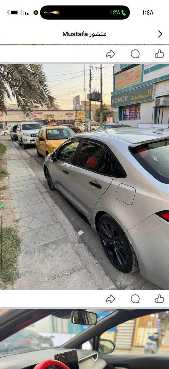 لسلام عليكم كورلا هايبرد 2024 فئه se فقط بدون فتحا سياره فور ويل بيها فقط بنيد ودعاميه بدون صبغ سياره جديده بشكل وناصبه سعر 168 وبيها مجال *********** بغداد, العراق
