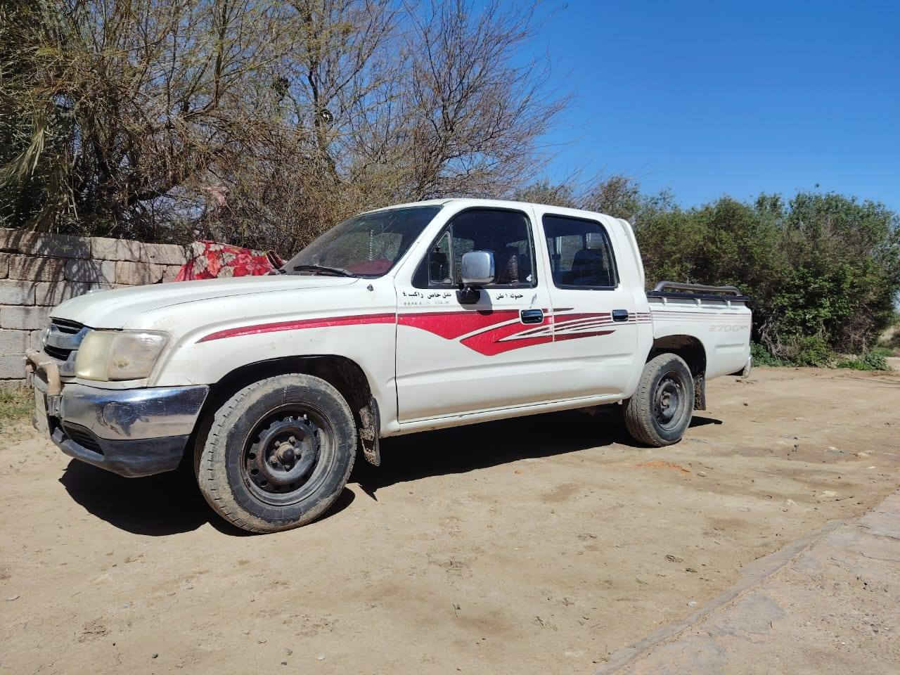 السلام عليكم بيكم 2003 نظافة وحدادية فول وتخم تاير جديد
السعر 45 وبيها مجال للطيبين ‏‪0773 221 1320‬‏
