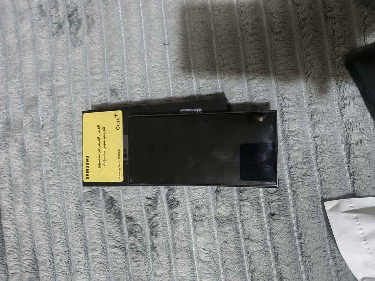 السلام عليكم s24 ذاكره 256 نضافة فول السعر 950 بي مجال بسيط  ***********
