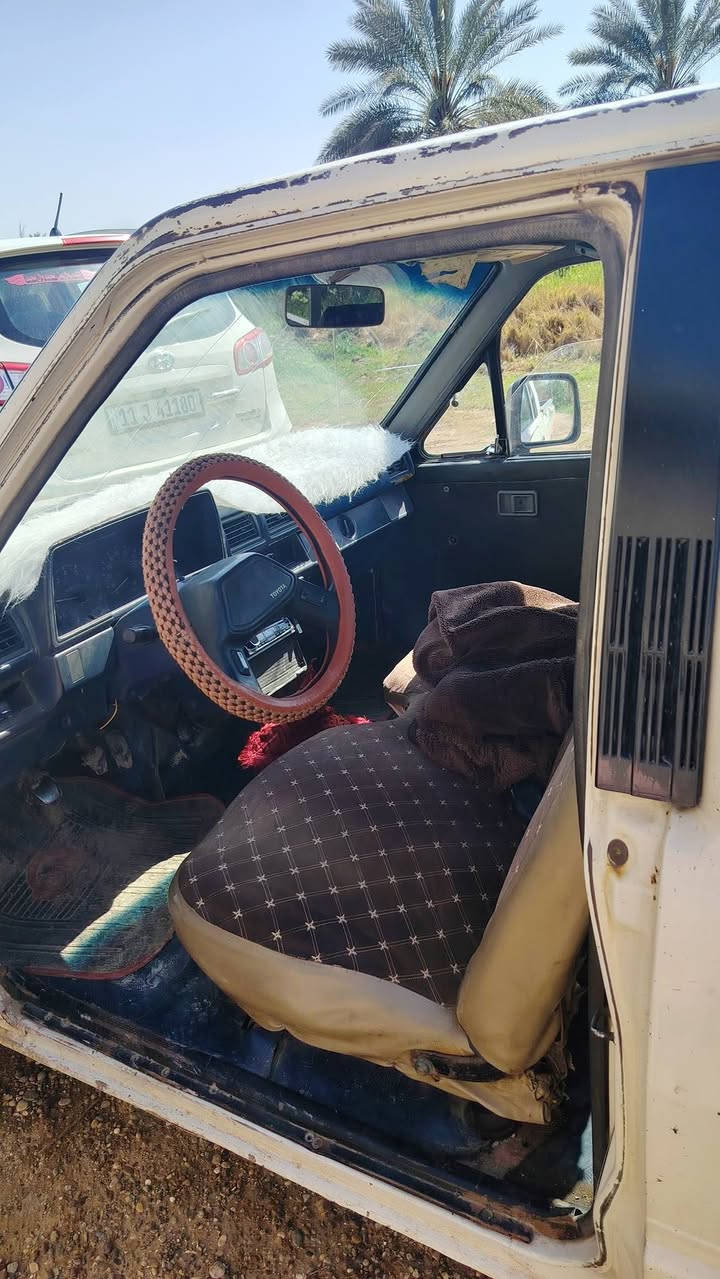 للبيع سياره علا وضع الشركه ٨٨ كروسيده كير محرك اكسل شاصي شرط كفاله رقم بغداد الاماني السعر ٤٦ وبيه مجال اتصال ع رقم *********** و ع ***********
