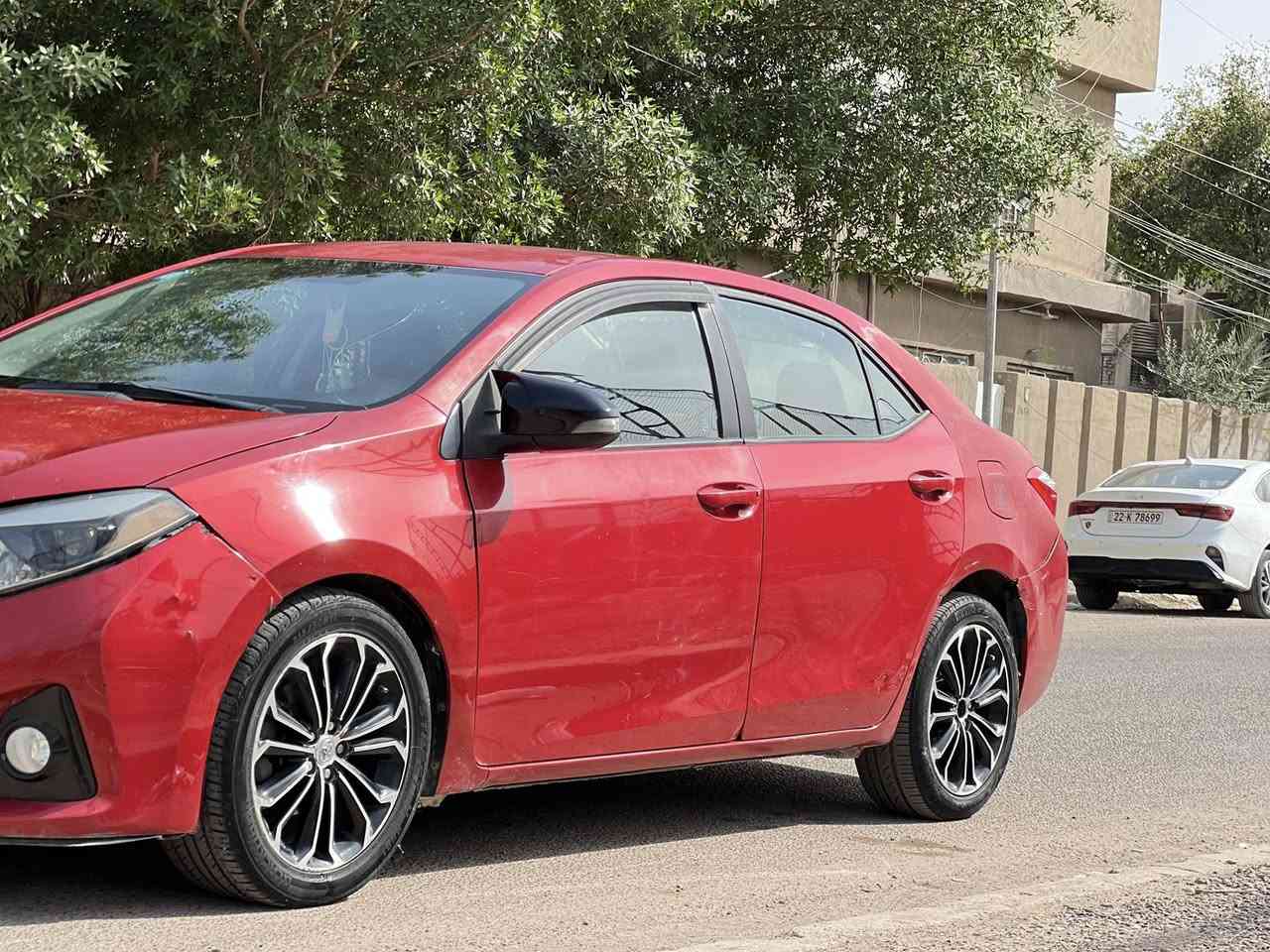 كورلا 2014 للبيع
بسعر ١١٢ بيها مجال شي قليل 
رقم بغداد تحويل ثاني يوم 
السياره جاهزه كير محرك ممفتوح 
تبريد ثلاجة مابيها نقص 
صورها وصور الحادث والسونار بلمنشور
عنواني بغداد حي الاعلام 
***********
