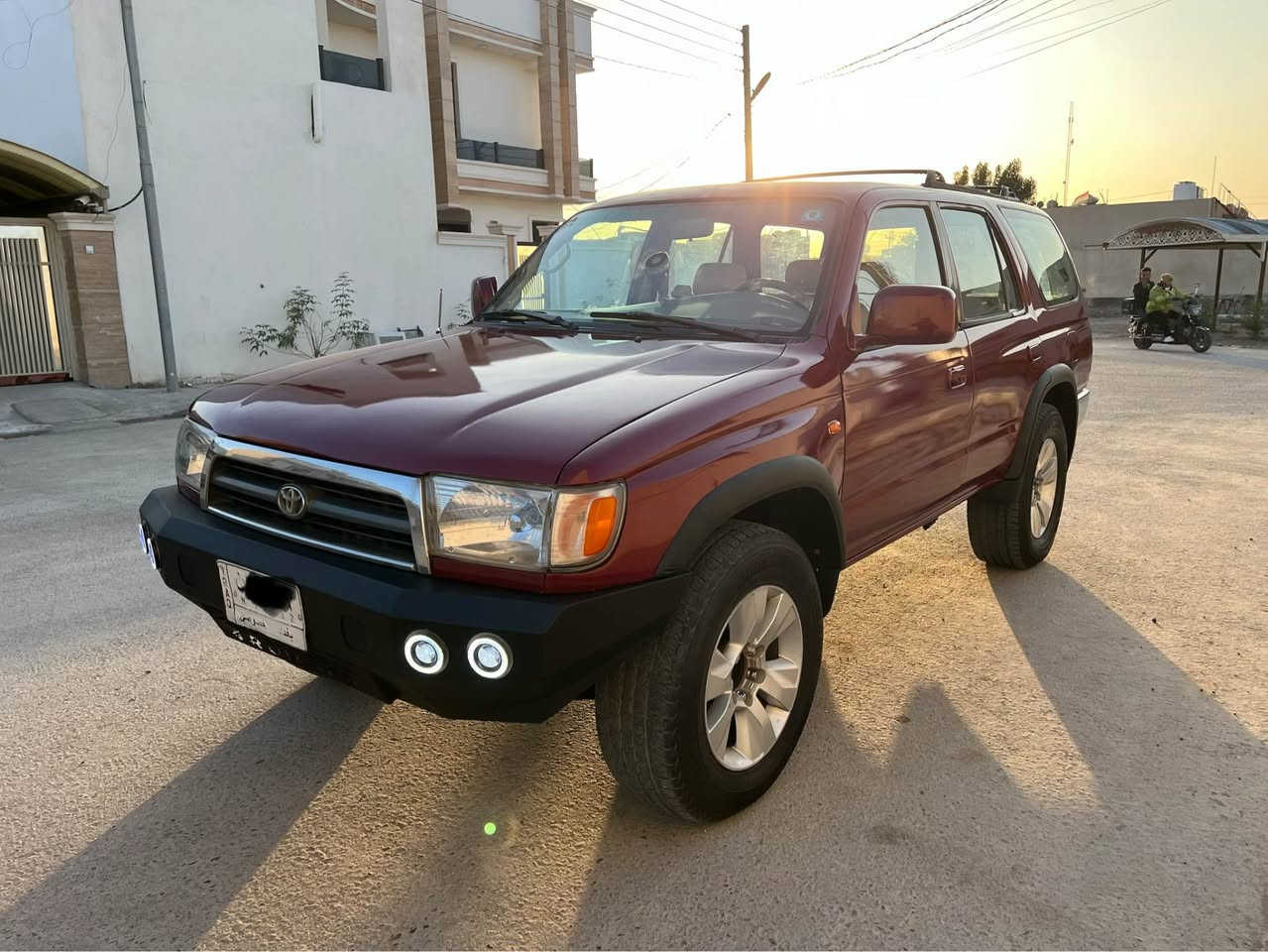 السلام عليكم للبيع فور رنر 97 محرك 6 سلندر بلادي 3400كير اوتو يسرئ بلادي جاهزه من كلشي بدون اي نقص كير ومحرك مكفول صدر تخم تاير تبريد ثلج   مصبوغه حزام جماليه اثر جراد مكفوله من الضربه و التبديل كلها ليبل واحد فقط طخه بسيطه براس الجاملغ 
رقم بغداد الماني تحويل مباشر  السعر 78

*********** بغداد, العراق
