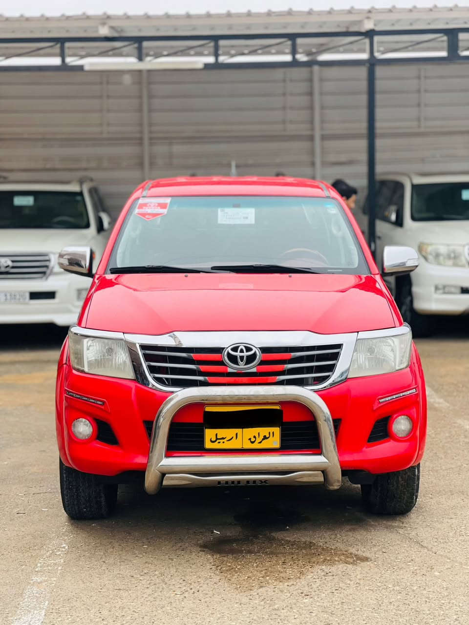 تويوتا هايلوكس بيكم 2013  فورويل شركة سيد نهرو
سياره بس جملغ تبديل شريكه بلادي 

 سيارة حيل نضيف 

تخم تاير جديد

 سيارة محرك كير شرط 

مكان السيارة عقره 📍

رقم الهاتف واتساب او فايبر ☎️

***********
