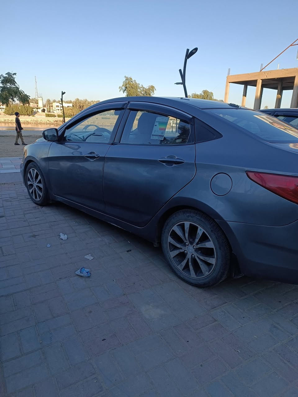 السلام عليكم
من رخصة المسؤول المحترم 
اكسنت 2013 رقم بغداد كاظمية تحويل مباشر 
وارد امريكي السعر ٨٥ 
العنوان ناحية الفرات ***********
