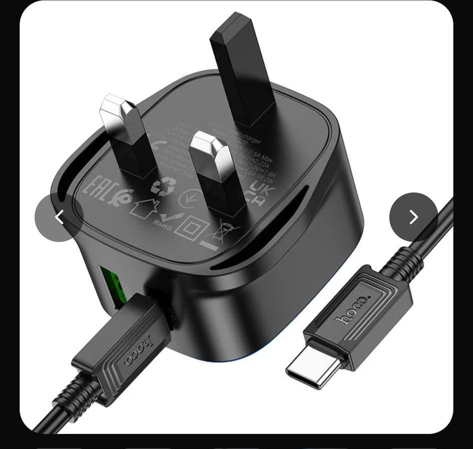 🔋⚡ عرض مميز الآن ⚡🔋
شاحن HOCO CS32B السريع بقدرة 20W وصل حديثاً!
✨ المميزات:
✔️ شحن سريع PD 20W + QC3.0
✔️ منفذين شحن USB + Type-C
✔️ يشحن هاتفين بنفس الوقت
✔️ حماية ذكية من الحرارة وارتفاع التيار
✔️ جودة عالية وتصميم أنيق
✔️ يأتي مع كيبل Type-C بطول 1 متر
📱 مناسب لمعظم الهواتف مثل:
آيفون – سامسونج – شاومي – هواوي وغيرها.
💰 السعر: 10.000 دينار فقط
📍 متوفر الآن – الكمية محدودة
الديوانيه سوك ابو جميغ
راسلنا على الخاص أو واتساب للحجز


**إذا كنت صاحب هذا الإعلان وتريد حذفه لأي سبب، رجاءا أرسل رسالة إلى الدعم الفني**