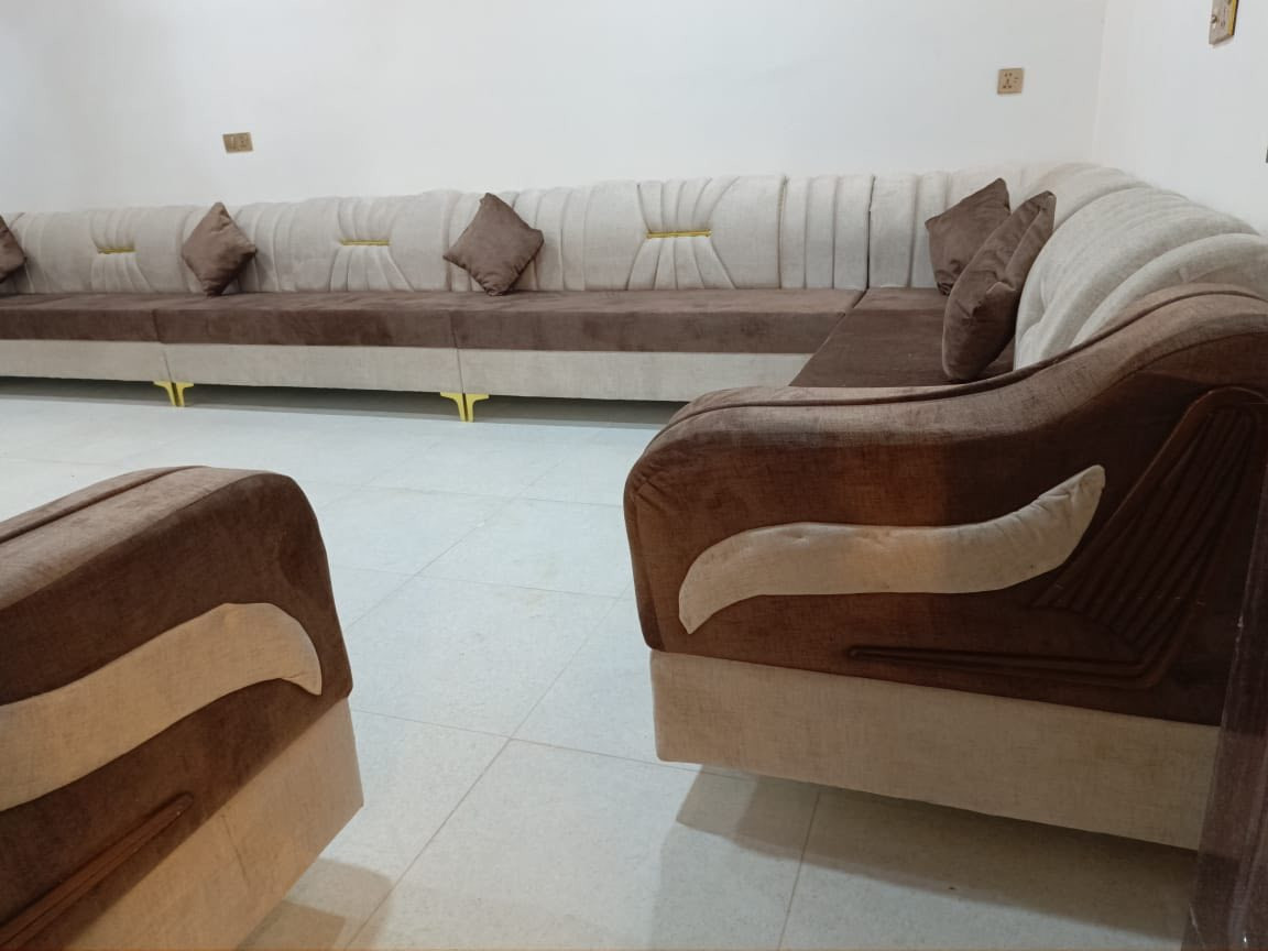 أحدث الموديلات صارت بين يديك! ✅
معمل ومعرض السفير  🛋️
📌 جاهز + تفصال (حسب رغبة الزبون).
📌 نظام أقساط سهل ومريح للجميع.
📌 ضمان صيانة حقيقي.
العنوان 📍: الزهور - خلف أفران الكرخ - قرب جامع الشهيد صباح.
للاستفسار 📞: ***********
زورونا وشوفوا الموديلات بعينكم.. جودة وأناقة وسعر مناسب!
