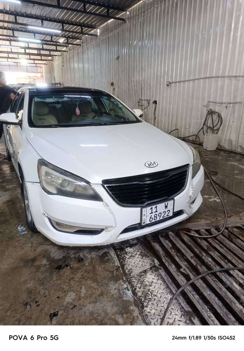 كيا كادنزة موديل ٢٠١١
سيارة فوول عده للبصمه مصبوغه عام بيها قمارة مبدله 

سيارة جاهزة من كلشي 
سعرها٧٧وبيها مجال 

***********
علخط واتساب فقط مامتواجد علفيس
