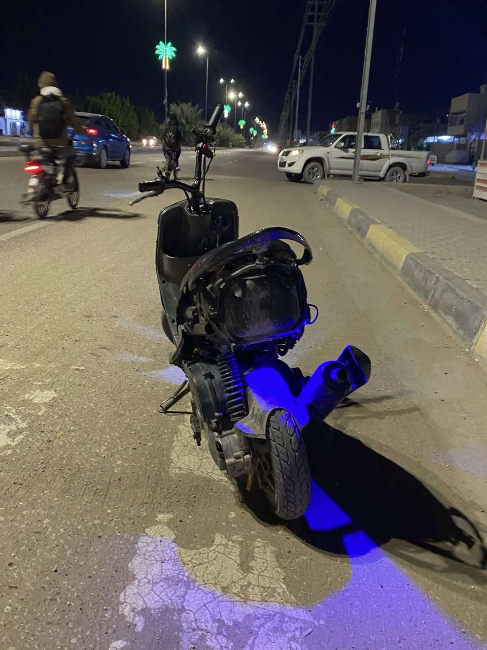 سلام عليكم ماكس قجمه تعمير جديد اكزوز FMاكلجات رياضي سلف رياضي بوشه 51 بيه بس الباتري كاعد  مكاني كربلاء حي العمل السوك الخير السعر 425بيه مجال حك الجيه الشراي يجي الرقم ***********
