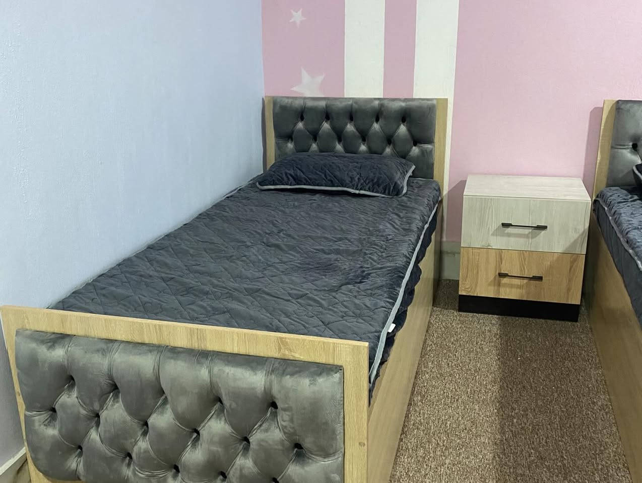 غرفه نوم اطفال معمل نجمه 🌟 الاخشاب    خشب mdf تركي / تفصال حسب الطلب  للاستفسار مراسله الصفحه  او الاتصال على الرقم /***********/❤️
