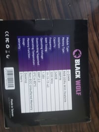 رام ١٦GB • DDR4 ٣٢٠٠MHz • RGB Black Wolf