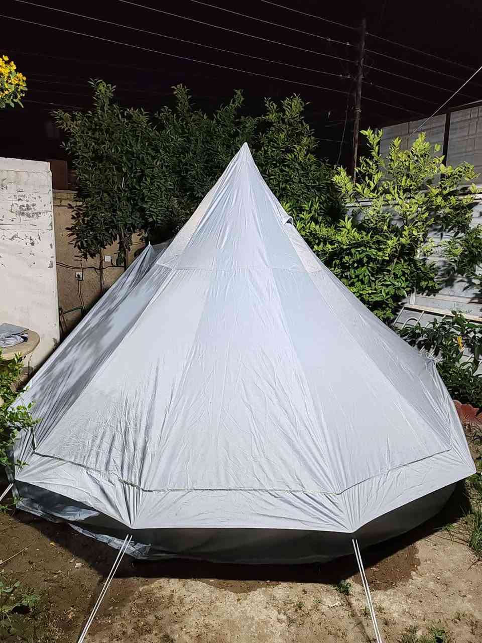 خيمه هرميه قطرها ٤ متر وارتفاع ٢٢٠ سم


**إذا كنت صاحب هذا الإعلان وتريد حذفه لأي سبب، رجاءا أرسل رسالة إلى الدعم الفني**