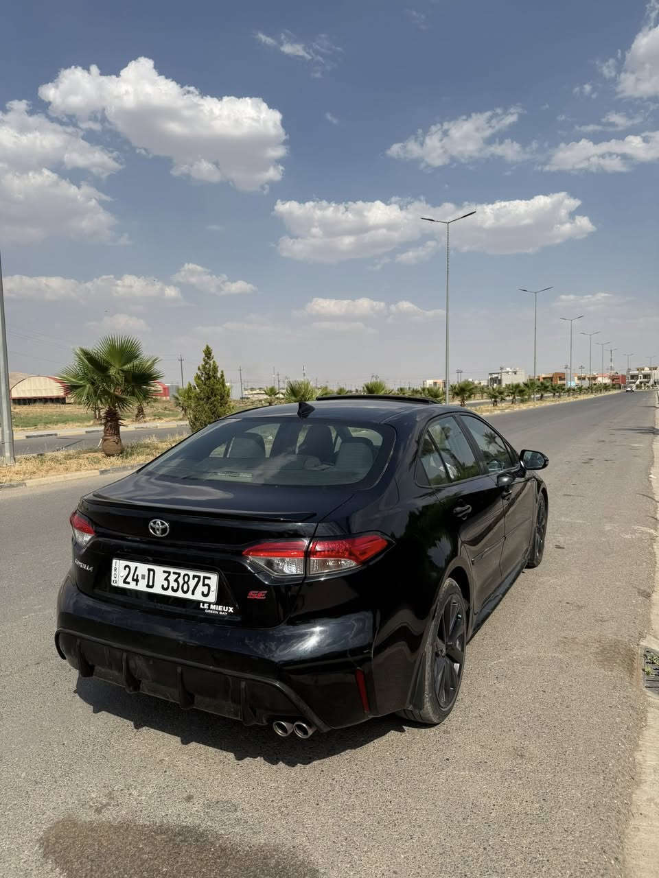 السلام عليكم

Toyota corolla 2023 se كلين

رقم دهوك السيارة بأسمي تحويل ثاني يوم 

ماشية 44 ميل 

محرك 2000

السيارة كلين وارد امريكي بدون اي ضرر فقط ايرباك التكمه طاكه اثر طسه بامريكا وراجع سستم وصور الحادث موضح بلصوره.

السيارة se معروفه فول مواصفات تنته وبصمه ورادارات وشاشة وتحكم ذاتي وقيادة ذاتية وخير من الله 

السعر 163 وبيها مجال 

***********

