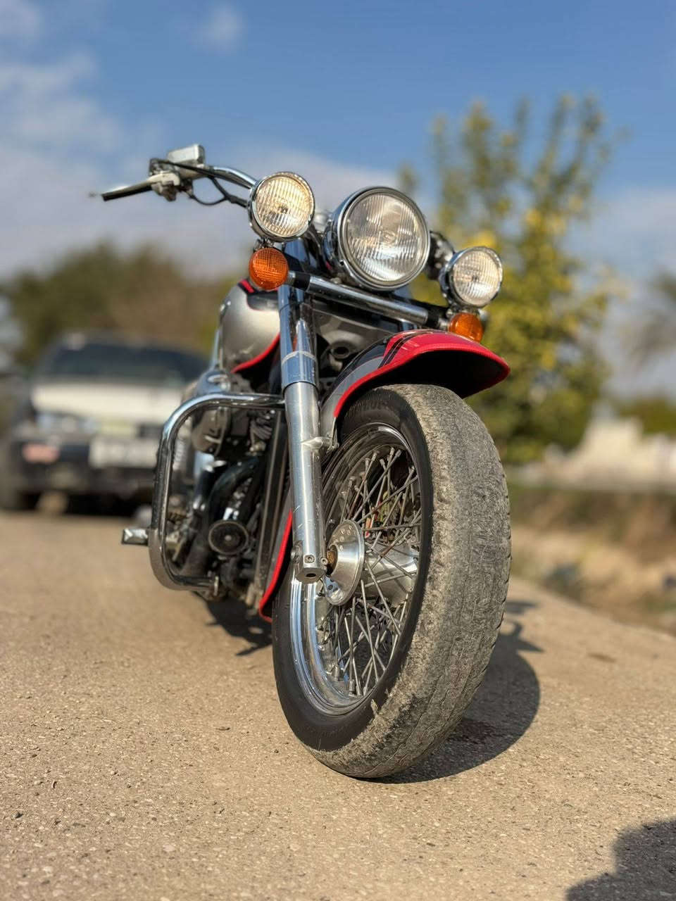 سلام عليكم هارلي شادو 400cc
للبيع كفاله عامة مرقم رقم ديالى الدراجه حلوه اكثر من الصور مكاني ديالى الخالص سعدية الشط 
ملاحضة//مكلف بل نشر 
رقم صاحب الدراجه *********** 
استفسار اكثر اتصل ودلل
