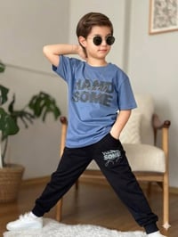 تراك ولادي • قماش قطن ليكرا • مقاسات ٣-١٠ سنة