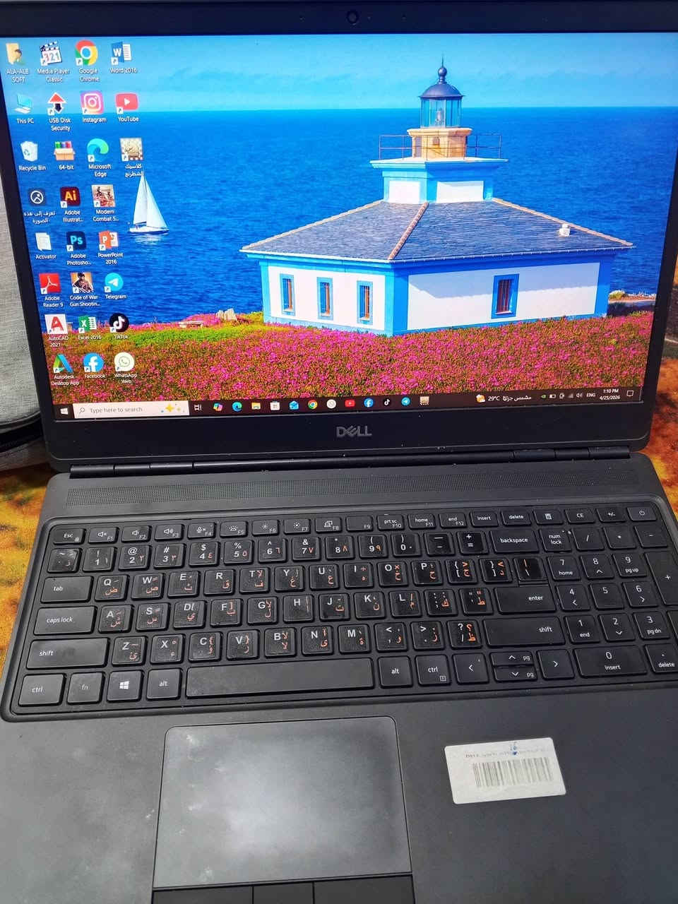 لابتوب Dell
Core i7 10th جيل 10 
16G 
مكاني بغداد حي الاعلام اريدها ب 550بيها مجال


**إذا كنت صاحب هذا الإعلان وتريد حذفه لأي سبب، رجاءا أرسل رسالة إلى الدعم الفني**
