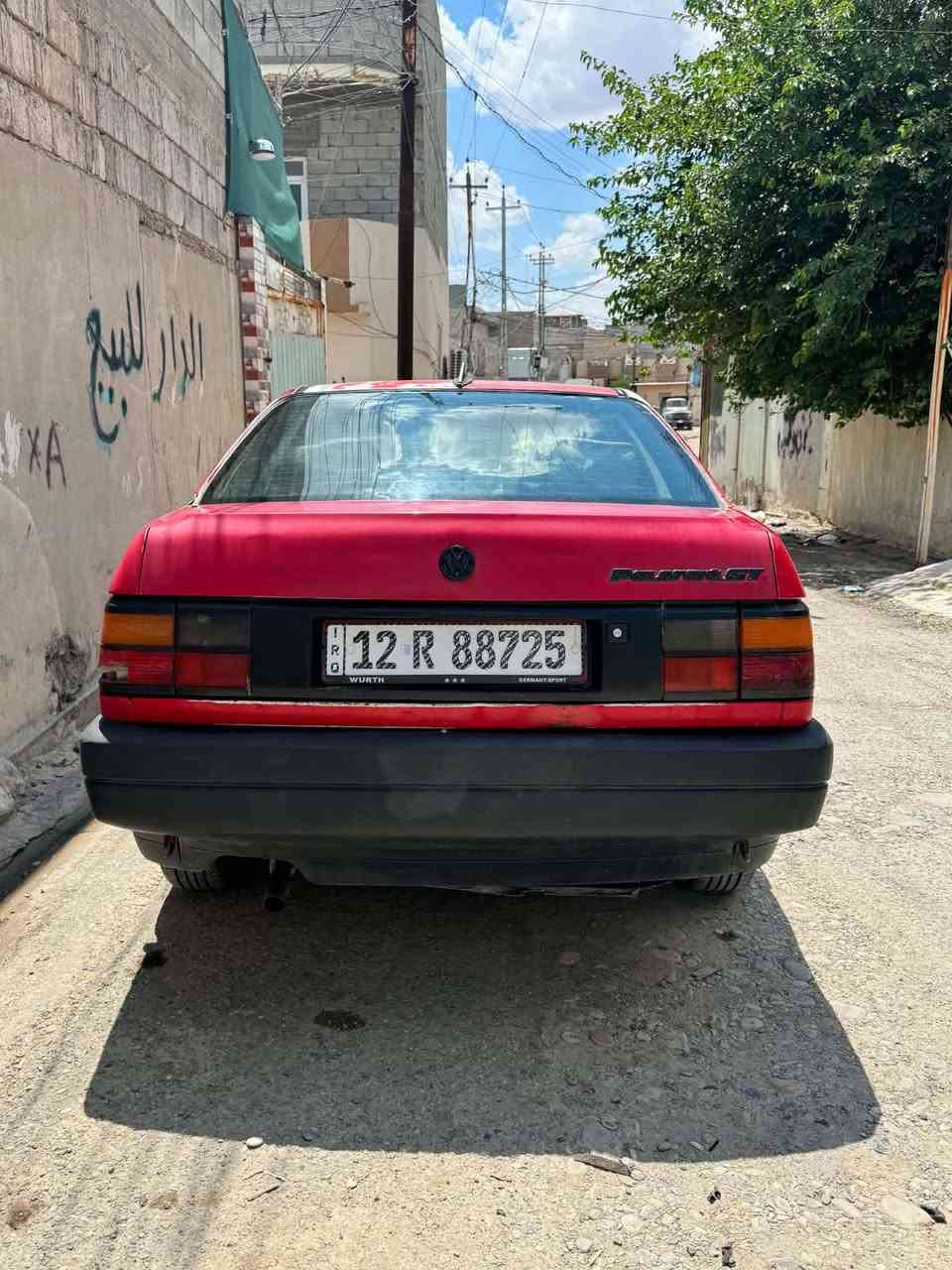 سيارة پاسات للبيع
موديل 1991...السعر 25ورقة
شرعيها في حي العامل 
للتواصل ***********
