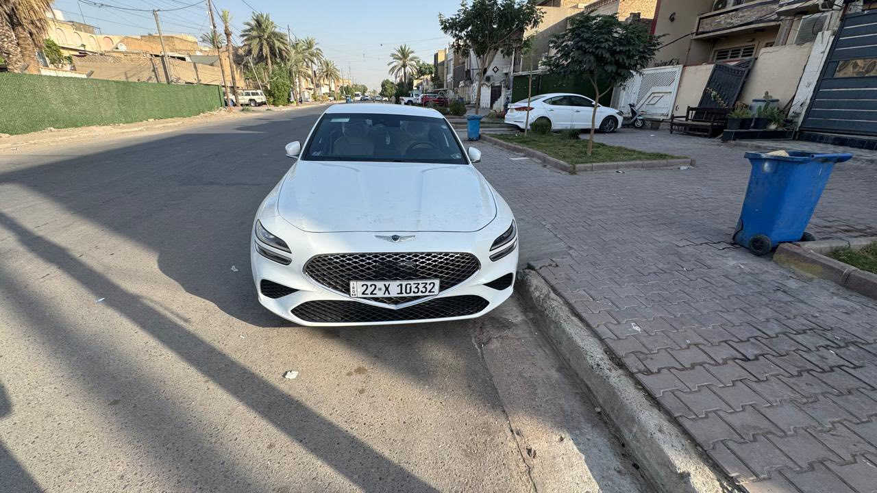 سلام عليكم
جنسس م2022
محرك 6سلندر توين تيربو
سياره امريكيه حادث موضح بل صور 
ممشه السياره 54mi
السياره فول مواصفات عده الفتحه 
السياره حلوه ونضيفه
للاستفسار الاتصال علا الرقم 
***********
