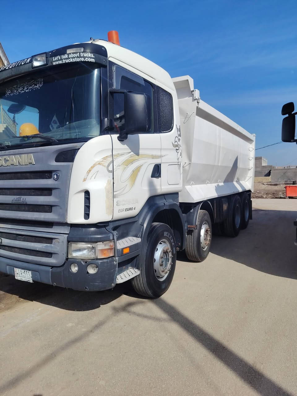 سكانيه للبيع موديل 2008 اصل مسجله بموديله مكينه 8 انجكتر كير عادي1000مجموعه ورده تخم برجستون كفاله مسجله قاطره ومقطور ثلاث لوحات العنوان الدوانيه *********** او ***********
