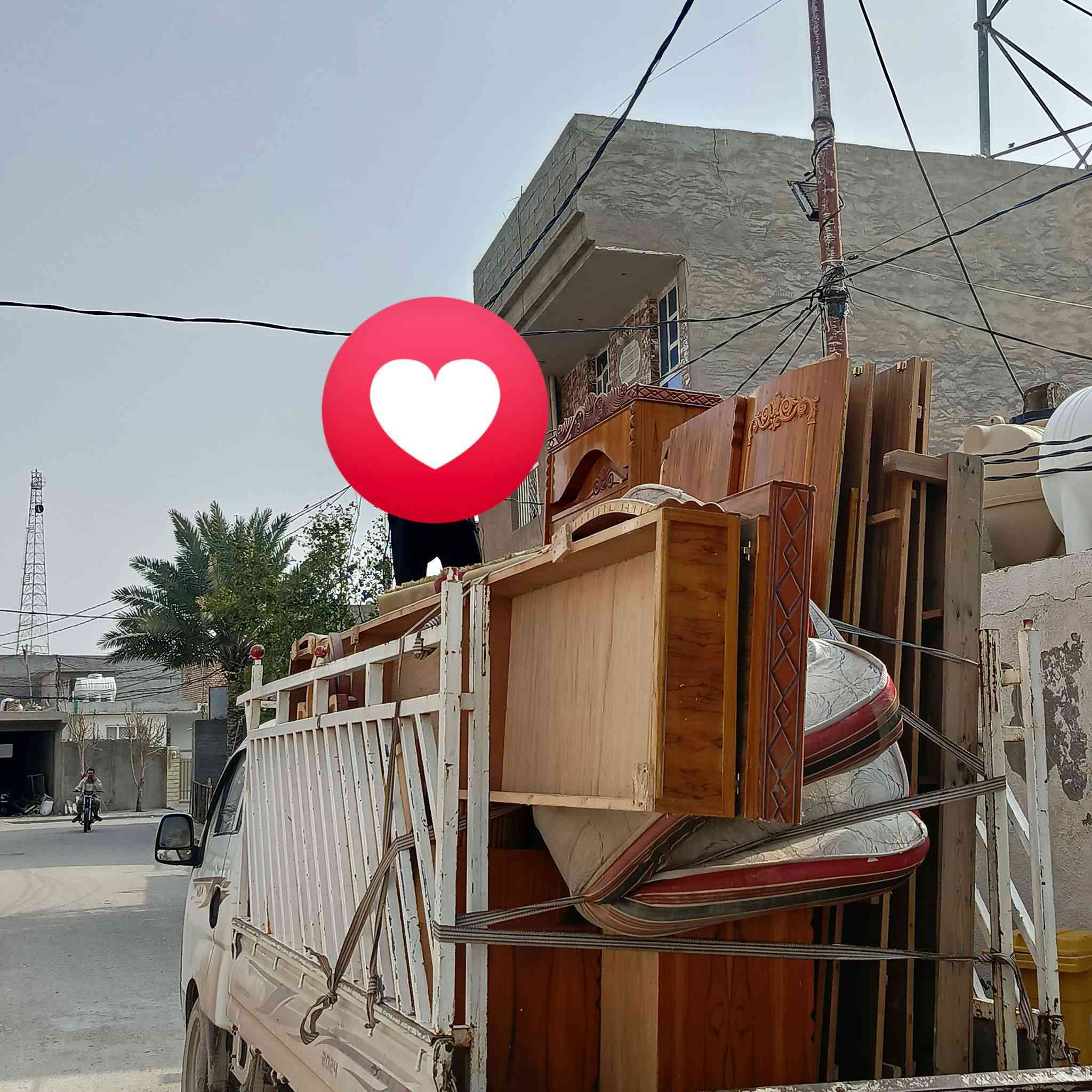 #يوجد #كيه #حمل #نقل #لاثاث #البيت  نجار فتح وشد غرف النوم التركية ول عراقيه (اختصاص)
🪛⛏️مع صيانة مجانية للغرفة ✨✨
تتوفر خدمة نقل الاثاث بعناية تامة
 سيارات حمل لنقل الاثاث جميع مناطق ديالى 🚚
عمال تحميل وتفريغ الاثاث بعناية تامة 🏠
نعمل في جميع مناطق ديالى  بدون استثناء
وعلا مدار اليوم 🕥
اتصل وتدلل
***********
يوجد واتساب🟢🟢
