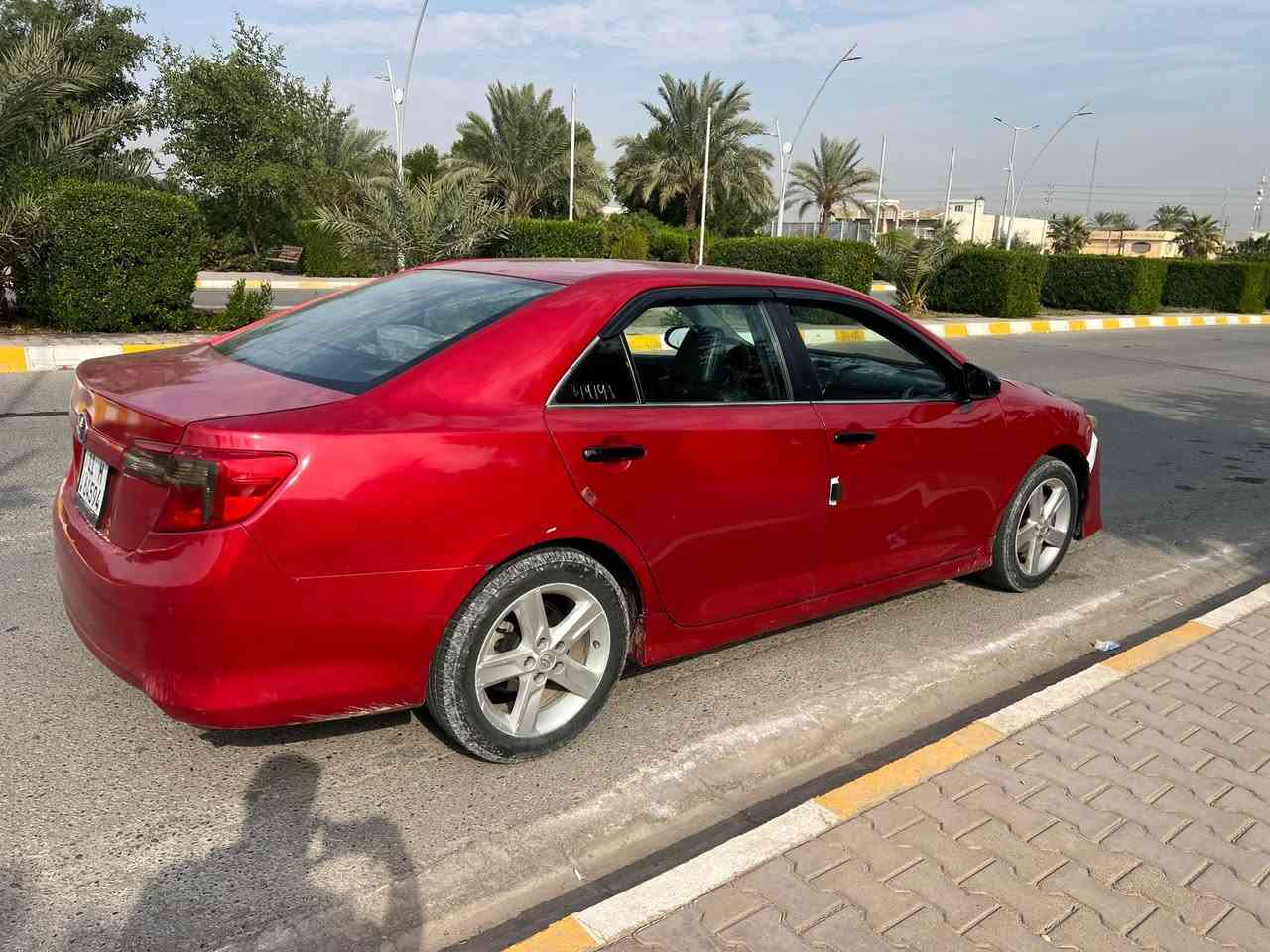 سلام عليكم للبيع كامري 2014 رقم بغداد تحويل ثاني يوم محرك كير تبريد شرط حادثها خلفي السعر 115 بيها مجال   مكاني تكريت رقمي ***********
