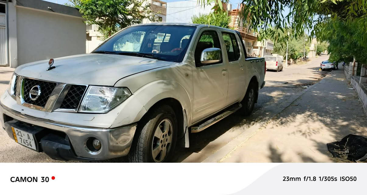 نافارا ٢٠٠٩ شە ش پارچە رە ش لە سە ر ساخی سە نە وی تا ٢٠٣٠ تازە یە گیرو مە کینە ئە ر نە ب بێ کێشە  ٧٦  وە رە قە و معا مە لە ره قم موبايل ***********ئاسيا *********** كركوك, العراق
