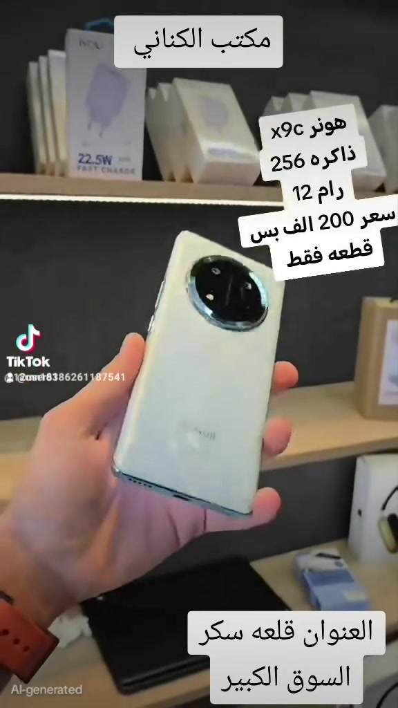 مكتب الكناني للهواتف المستخدمه فقط 
العنوان قلعه سكر سوق الطويل مقابل ازياء حمودي طالب


**إذا كنت صاحب هذا الإعلان وتريد حذفه لأي سبب، رجاءا أرسل رسالة إلى الدعم الفني**