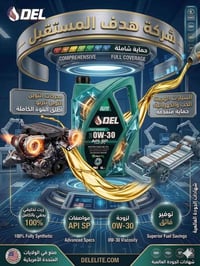 دل إيليت • زيت 0W-30 • تخليقي ١٠٠٪
