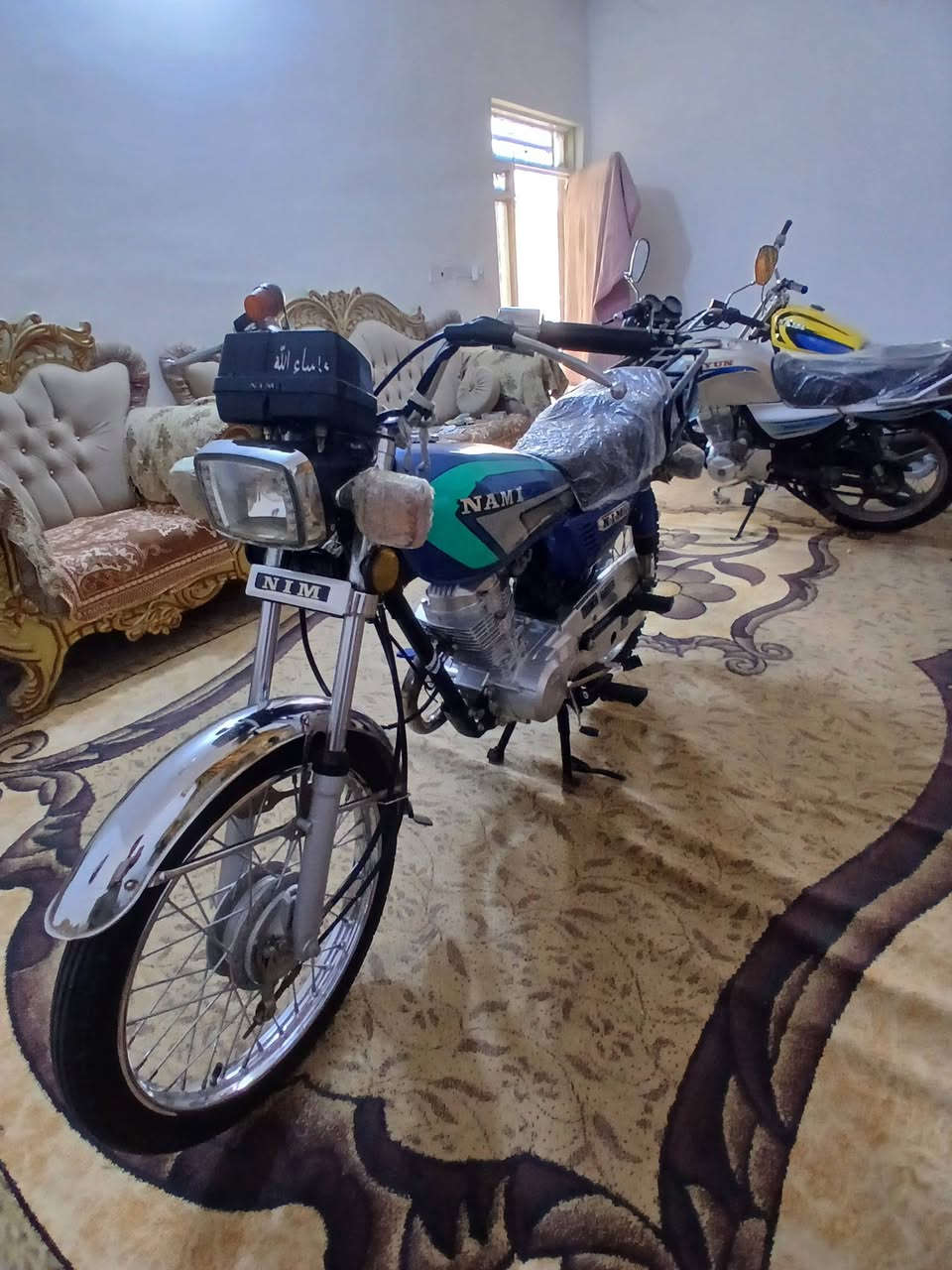 للبيع دراجه اربعه كير نامه مديل 26 أوراق كامله بسمي مكينته كلش حلو ناعم شلعه معدل فول كهربايته كله شغاله دراجه نضيفه  السعر 640 مكاني كربلاء سيد الوصياء الاستفسار ***********
